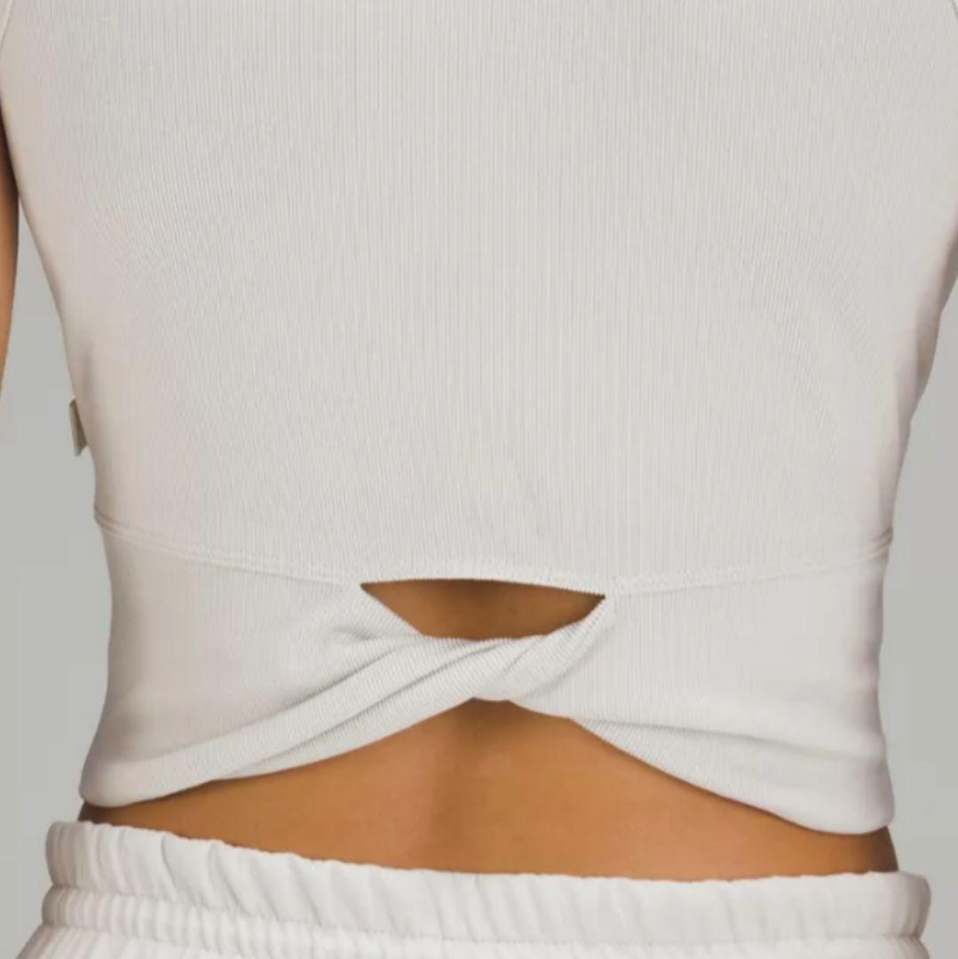 lululemon Twist-Back Ribbed Tank サイズ10