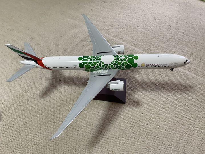 最低価格の エミレーツ航空 航空機レプリカ - 航空機