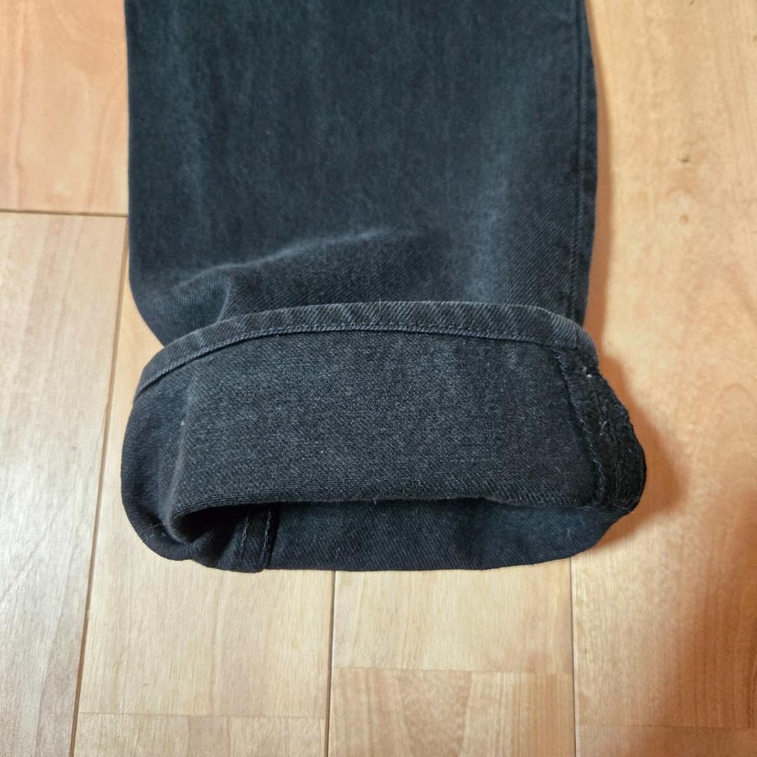 【501USA製】Levi's リーバイス ブラックデニム ボタンフライ裏501