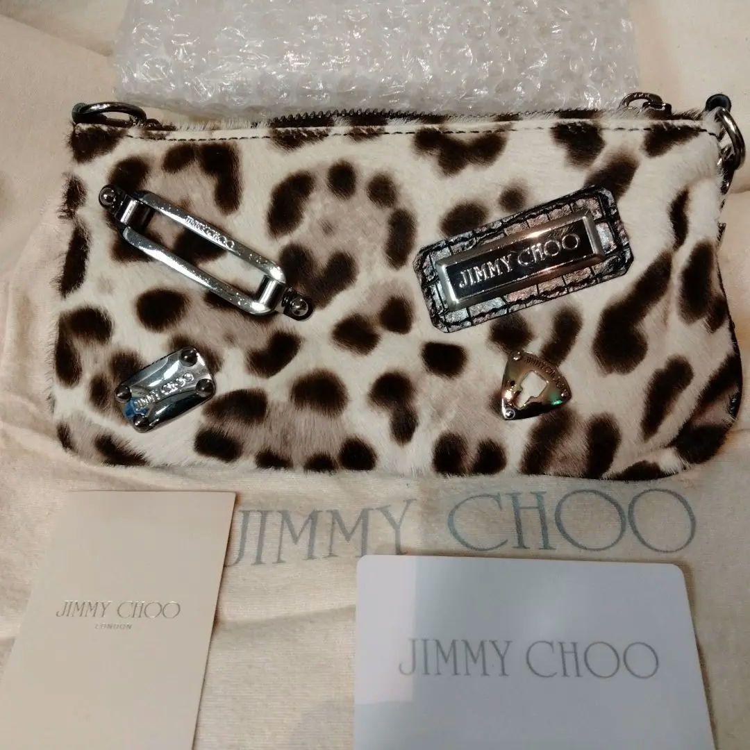 JIMMY CHOO ハラコ素材　ミニbag