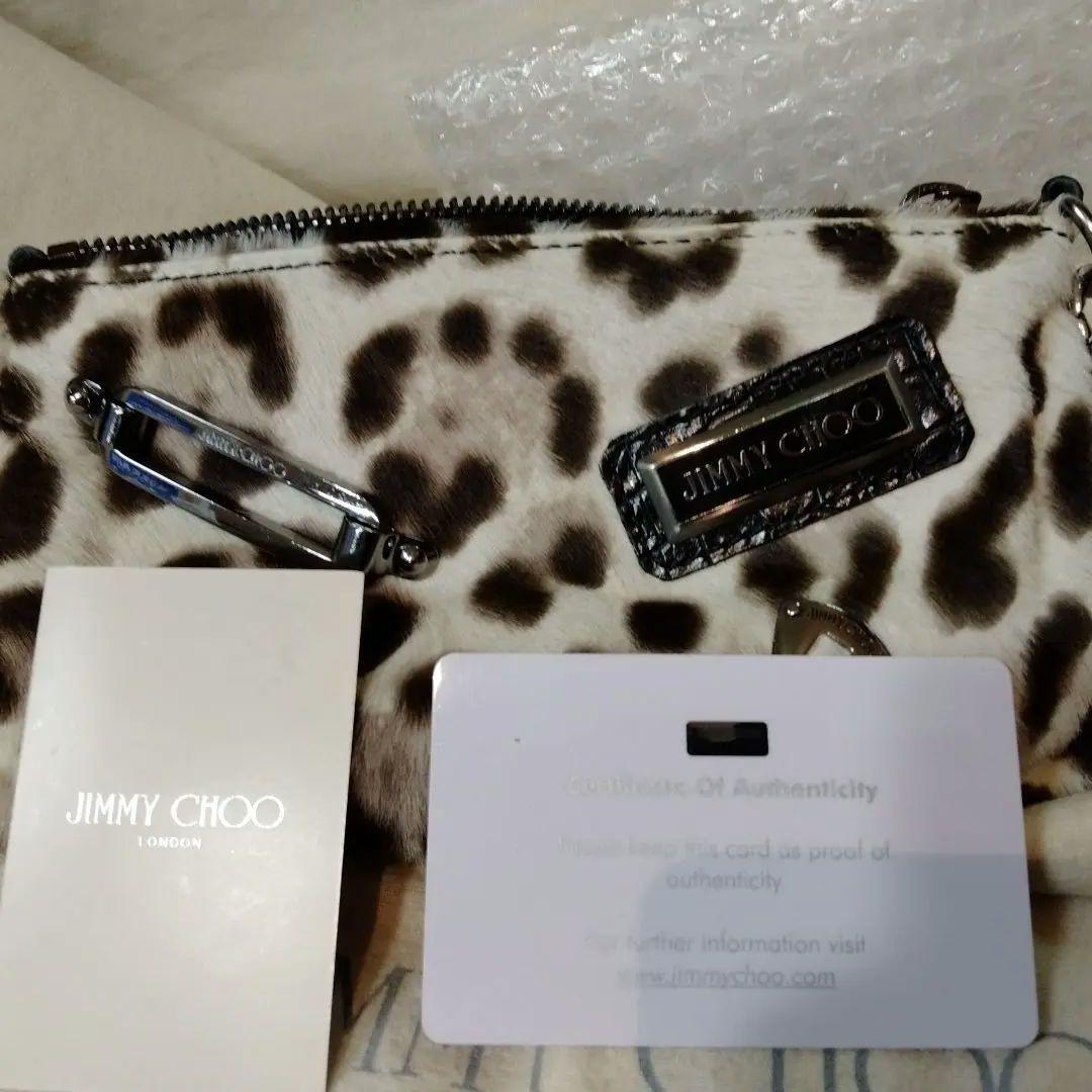 JIMMY CHOO ハラコ素材　ミニbag