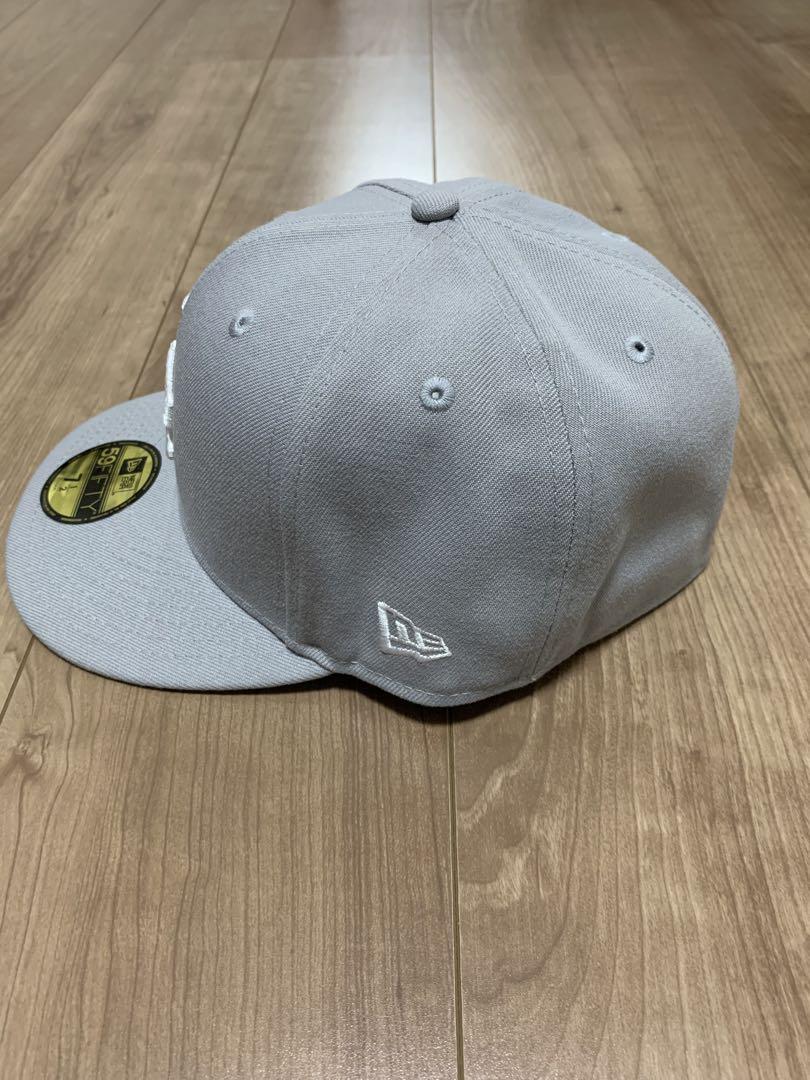 New Era 59FIFTY LAキャップ グレー 7 1/2