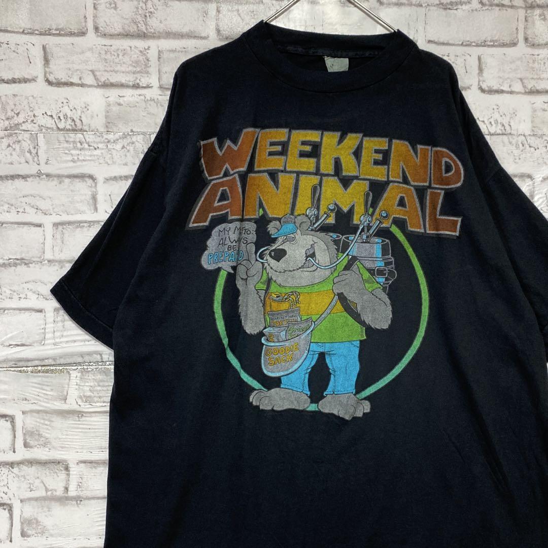USA製90sヴィンテージTシャツ！シングルステッチブラック半袖