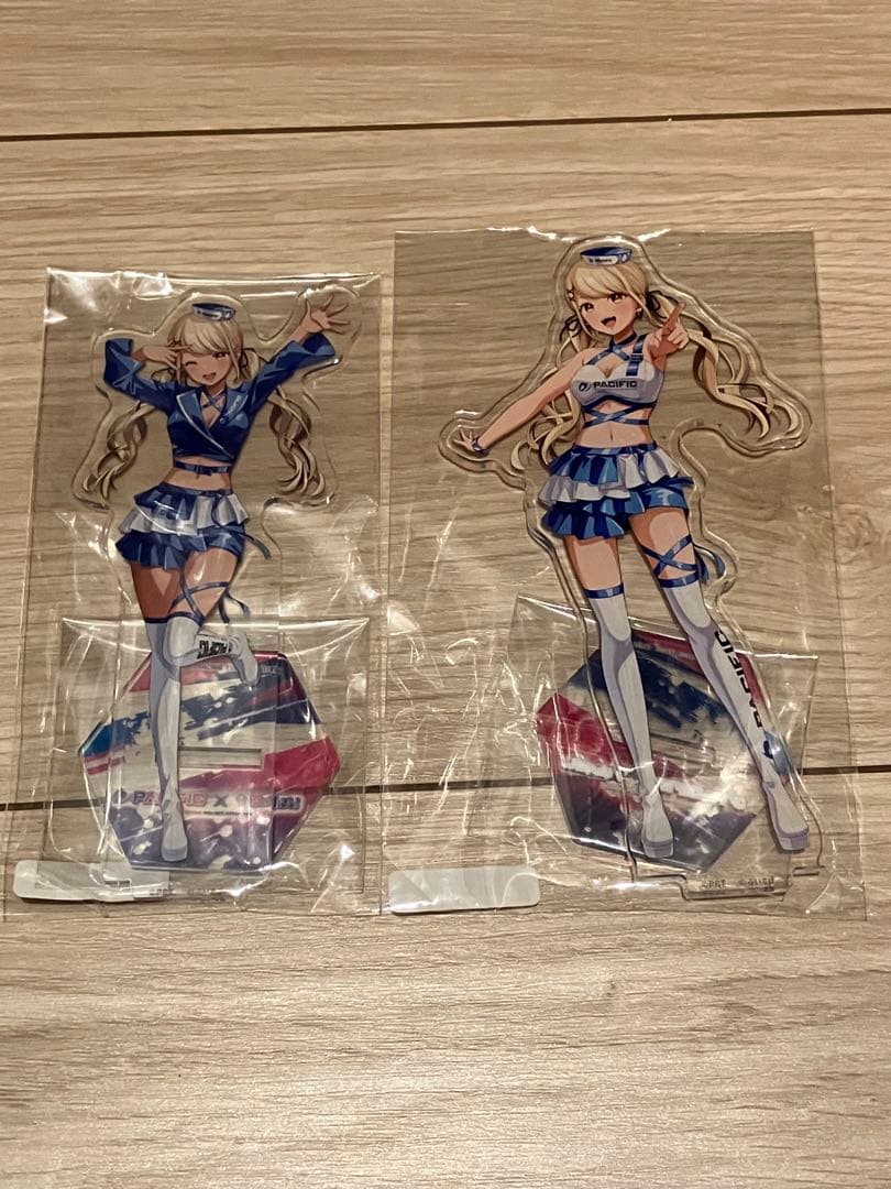 神成きゅぴ パシフィックレーシング アクリルスタンド 2点