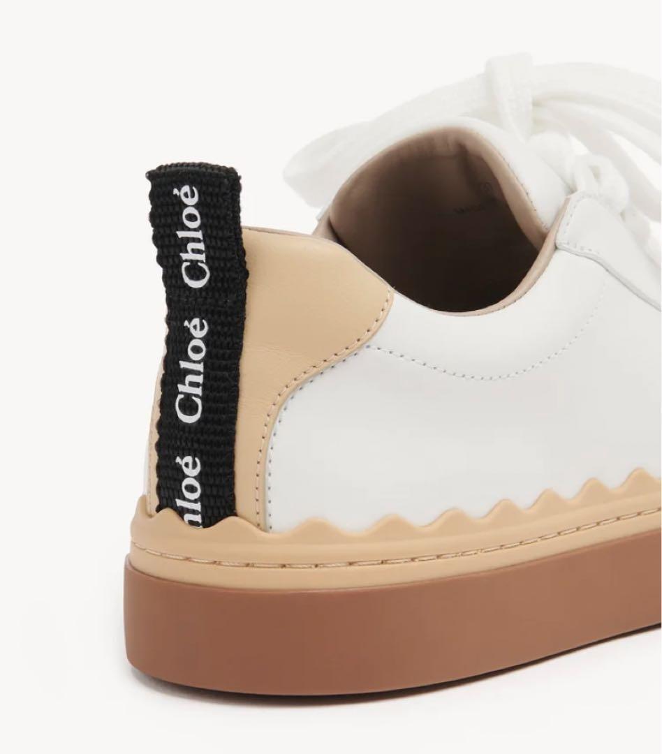Chloe Lauren スニーカー 38 soft tan クロエ ローレン - メルカリ