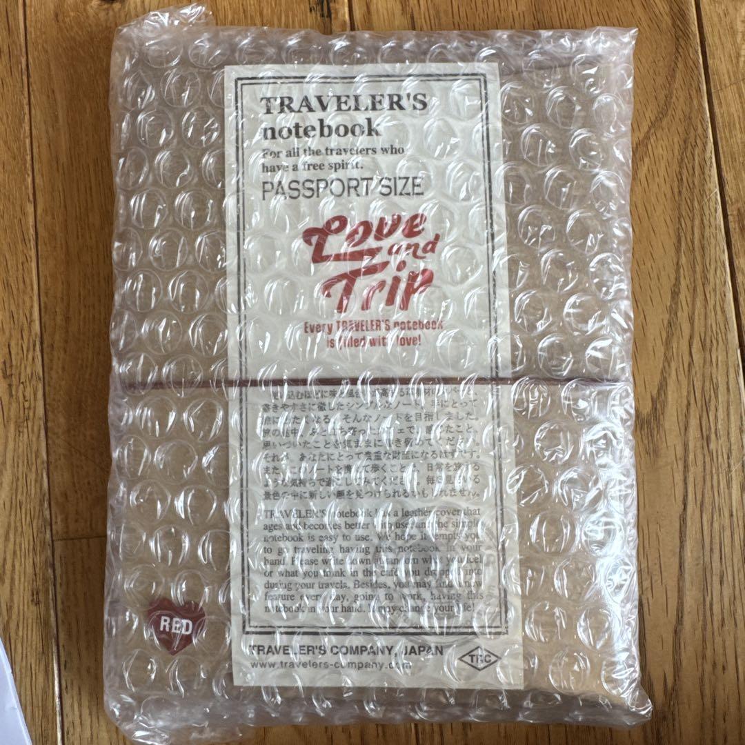 TRAVELER'S notebook パスポートサイズ レッド(赤)