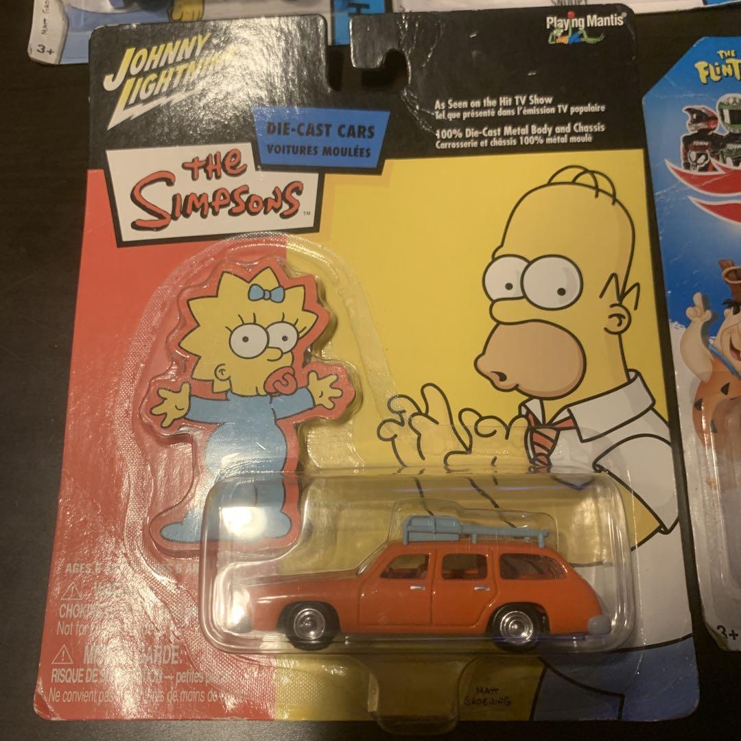 ミニカー HOTWHEELS JOHNNYLIGHTNING the simpsons