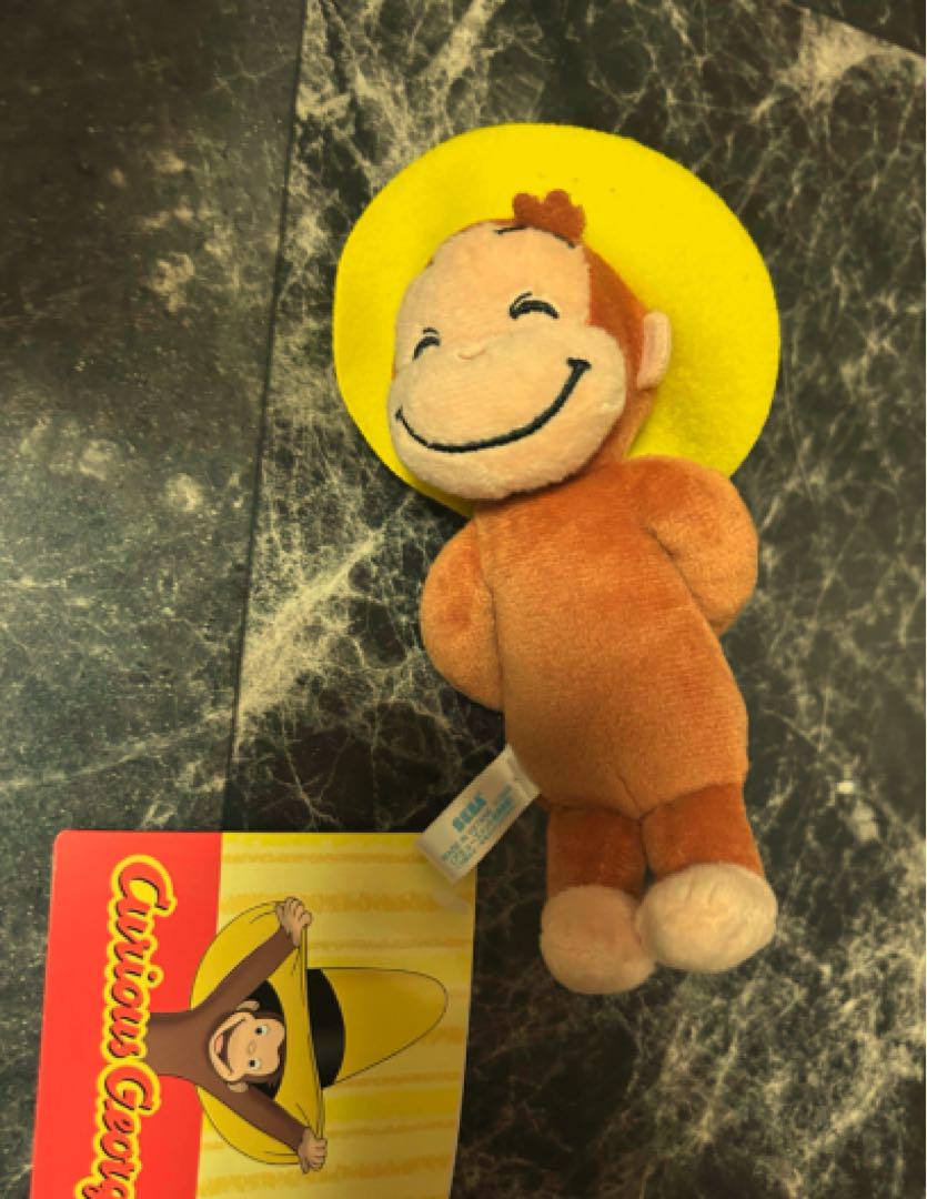 おさるのジョージ ぬいぐるみ 約20cm