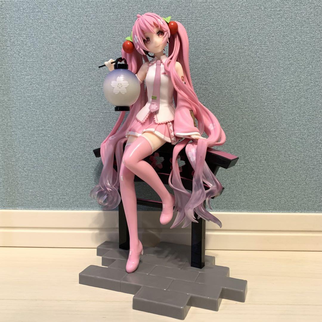 桜ミク AMP フィギュア 桜提灯ver. 19個 まとめ売り 初音ミク 桜ミクAMP+ フィギュア～桜提灯ver.～｜株式会社タイトー