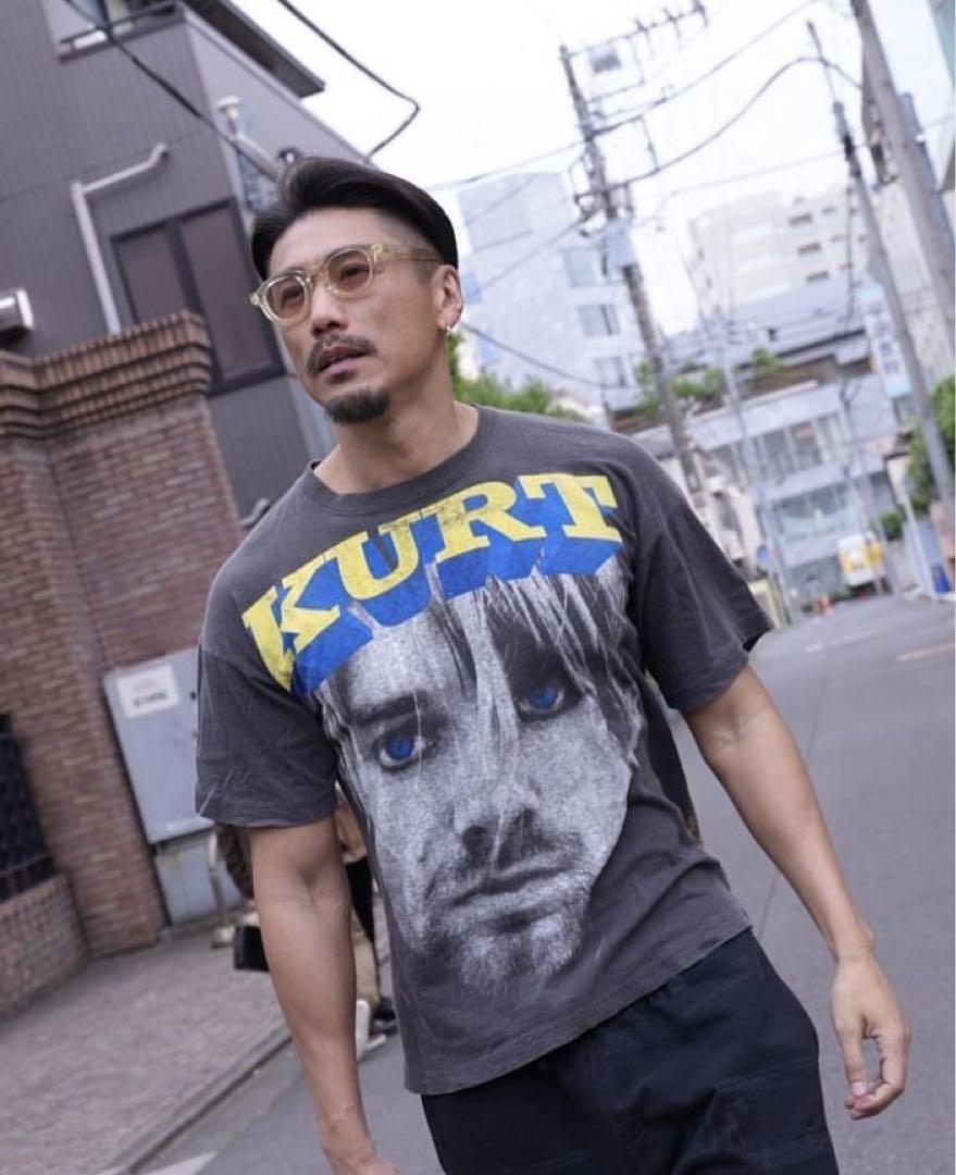 nirvana Kurt cobain tシャツ　90s