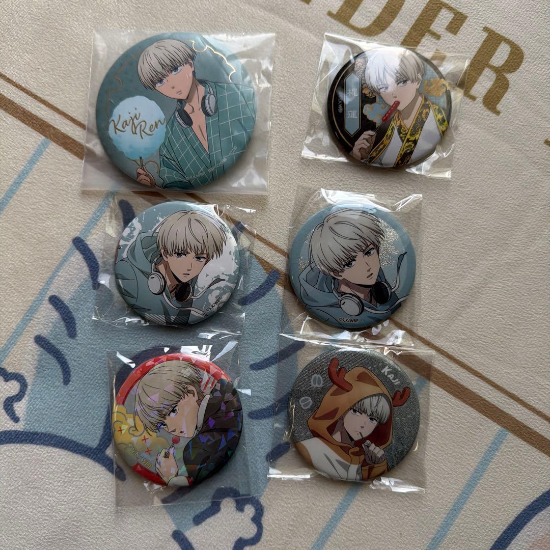 WIND BREAKER ウィンブレ 梶蓮 缶バッジ セット 匿名配送 - メルカリ