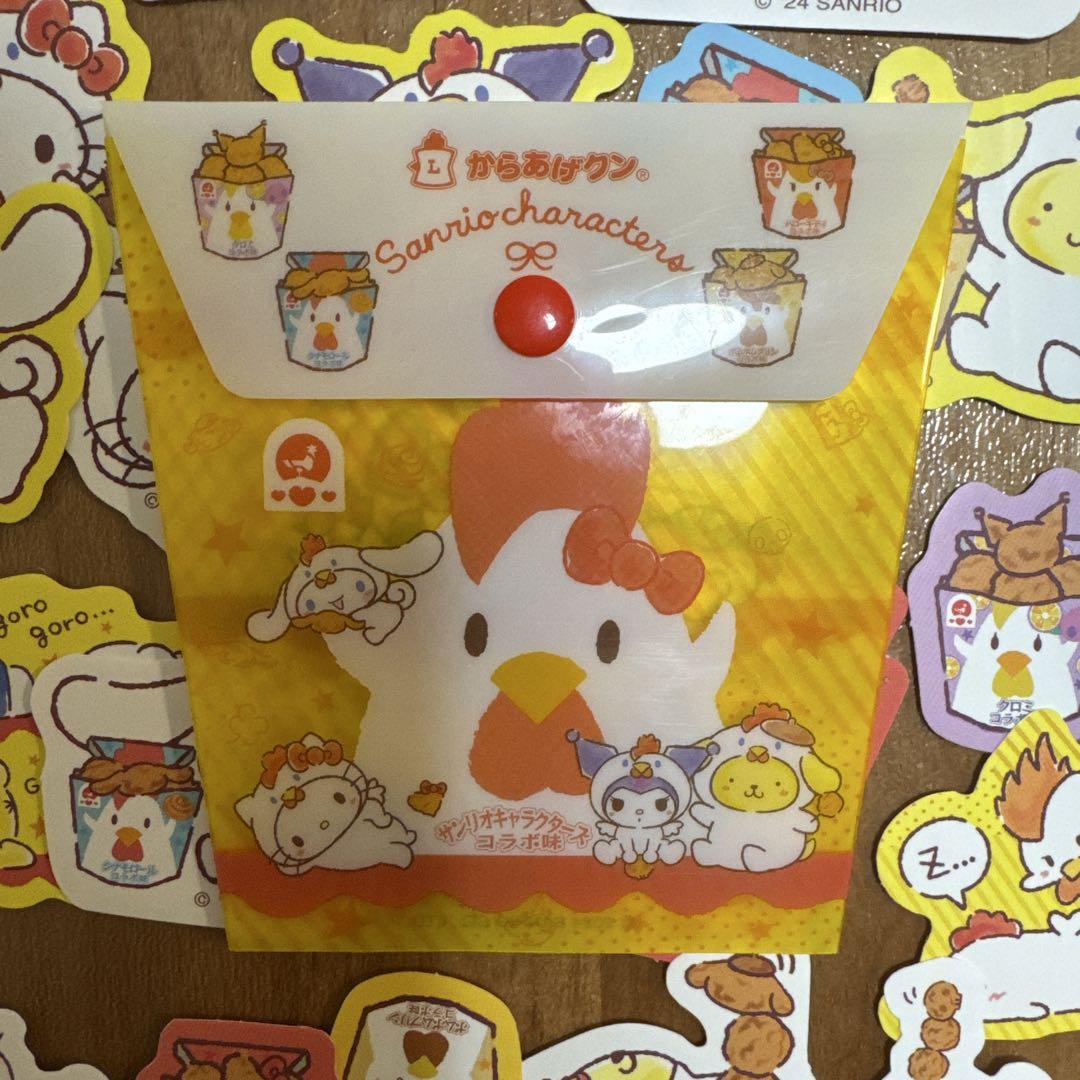 サンリオ からあげクン ローソン くじ シールステッカー - メルカリ