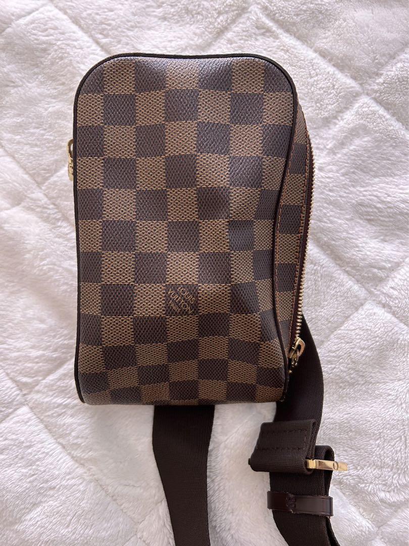 100％本物保証！ LOUIS VUITTON ボディーバッグジェロニモス ダミエ