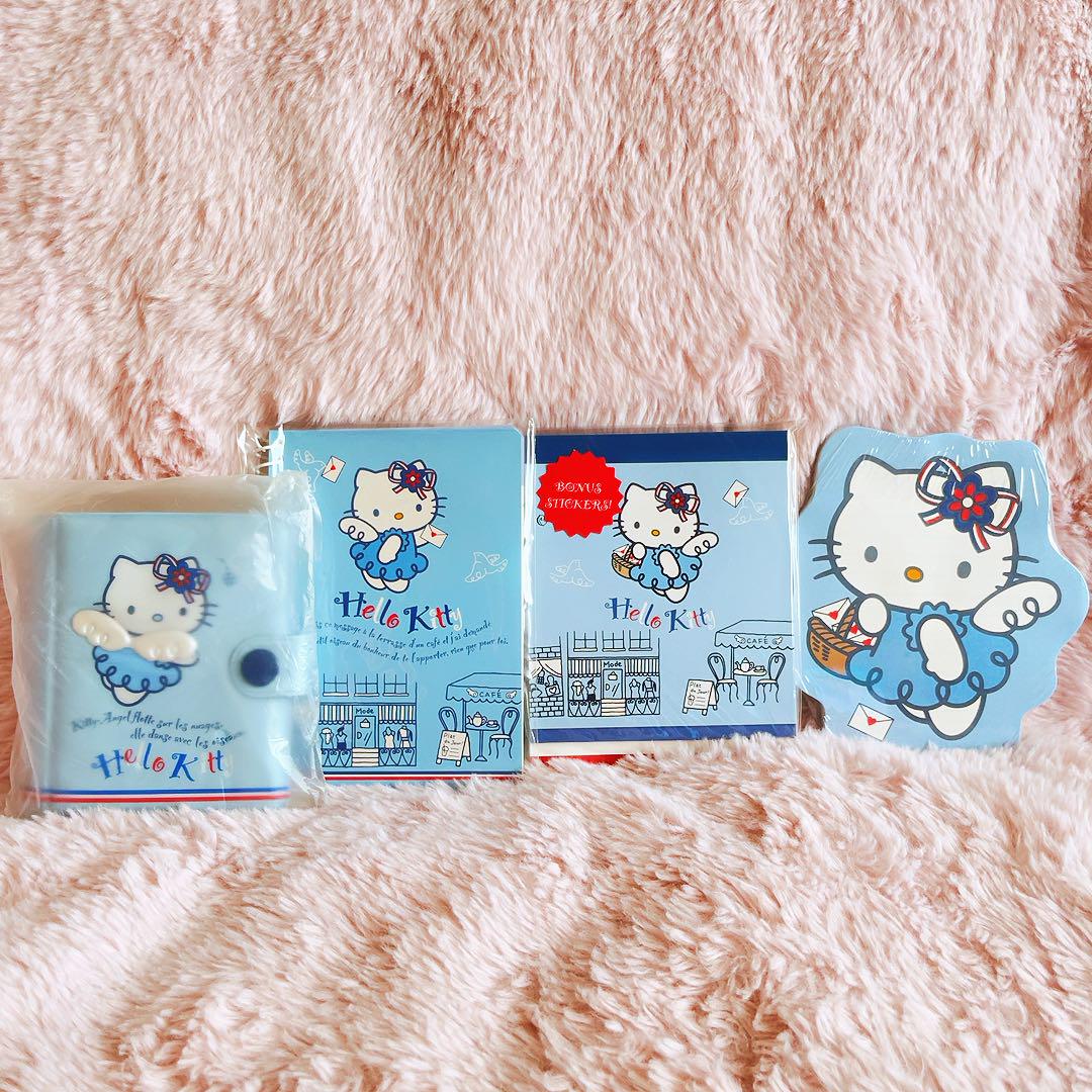 レア♡サンリオ♡キティ 海外限定 エンジェル メモ 2000年 希少レア ハローキティ エンジェル USA 2002 メモ帳 ケース