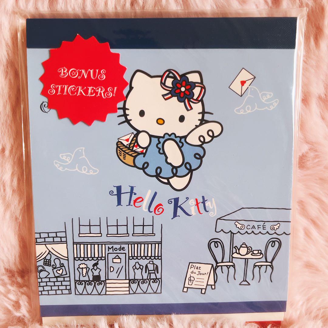 レア♡サンリオ♡キティ 海外限定 エンジェル メモ 2000年 希少レア ハローキティ エンジェル USA 2002 メモ帳 ケース