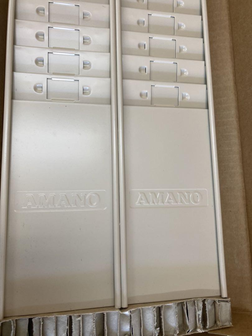 猫吉　アマノ　タイムカードラック50人用