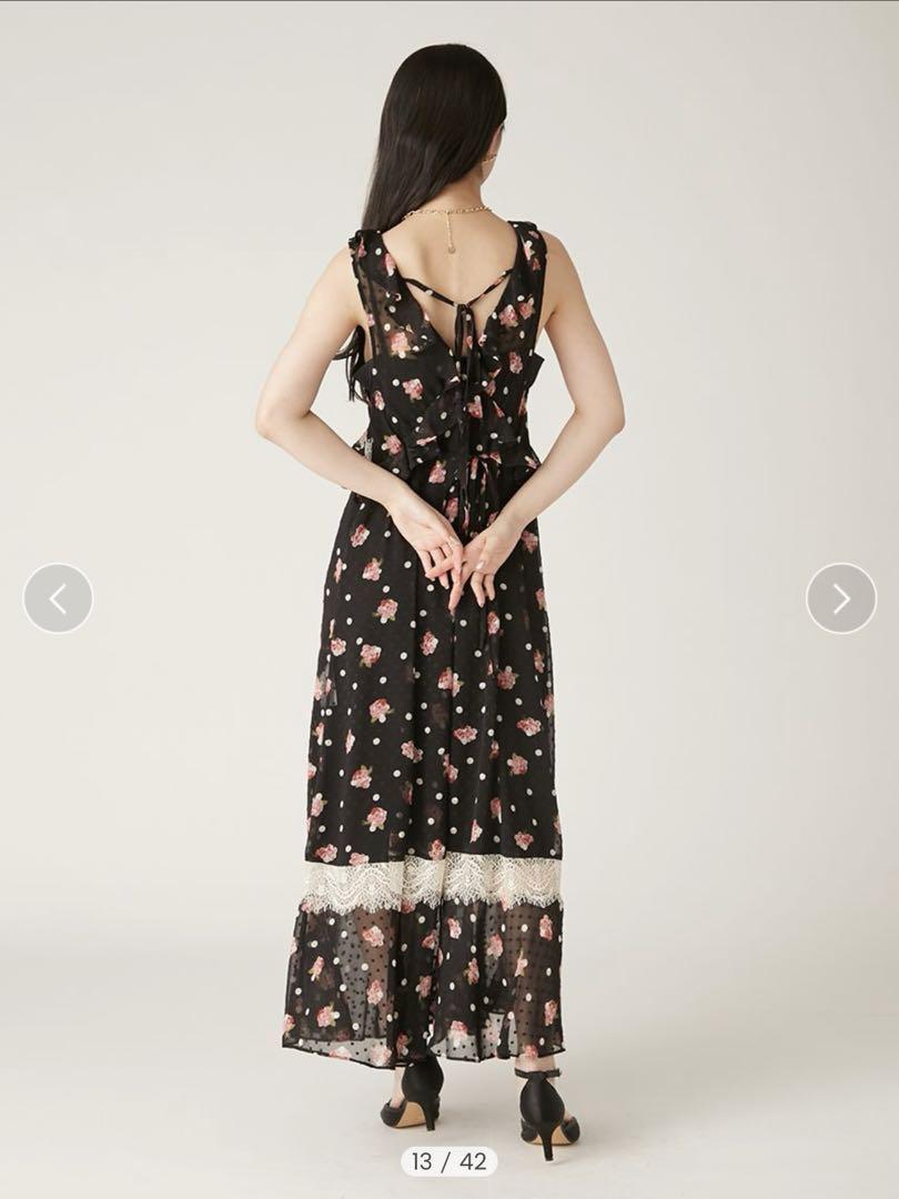 【LILY BROWN × ANNA SUI】バリエ柄ワンピース