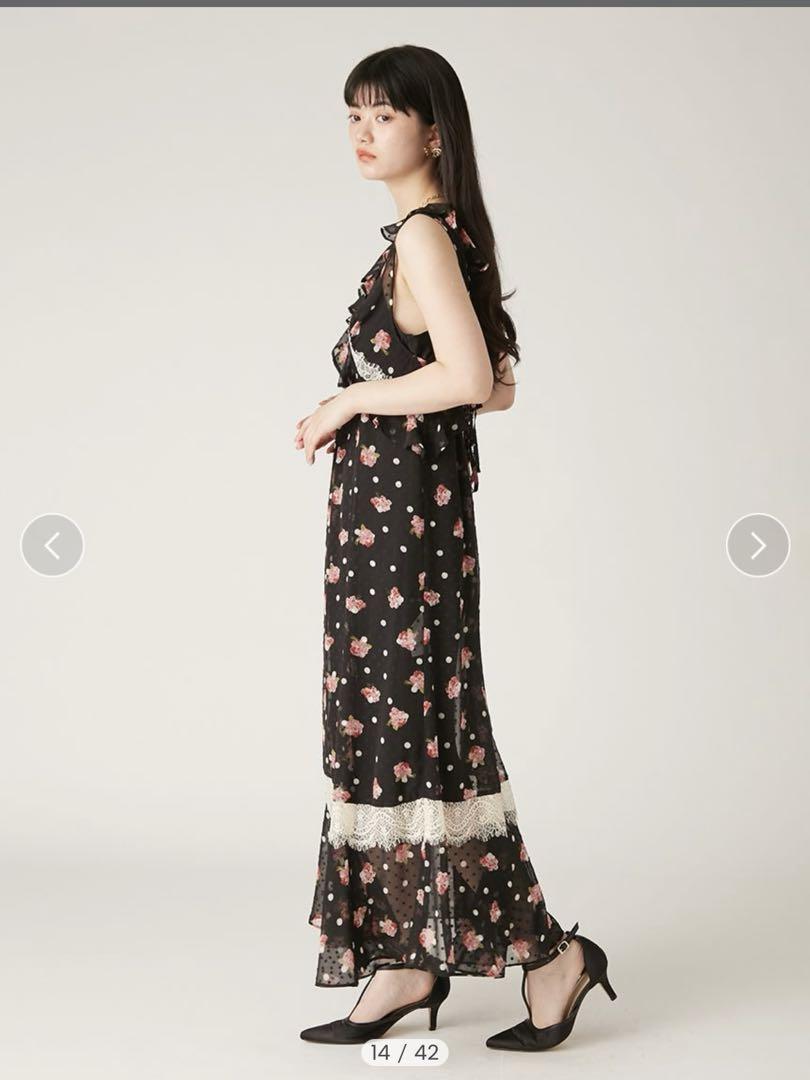 【LILY BROWN × ANNA SUI】バリエ柄ワンピース