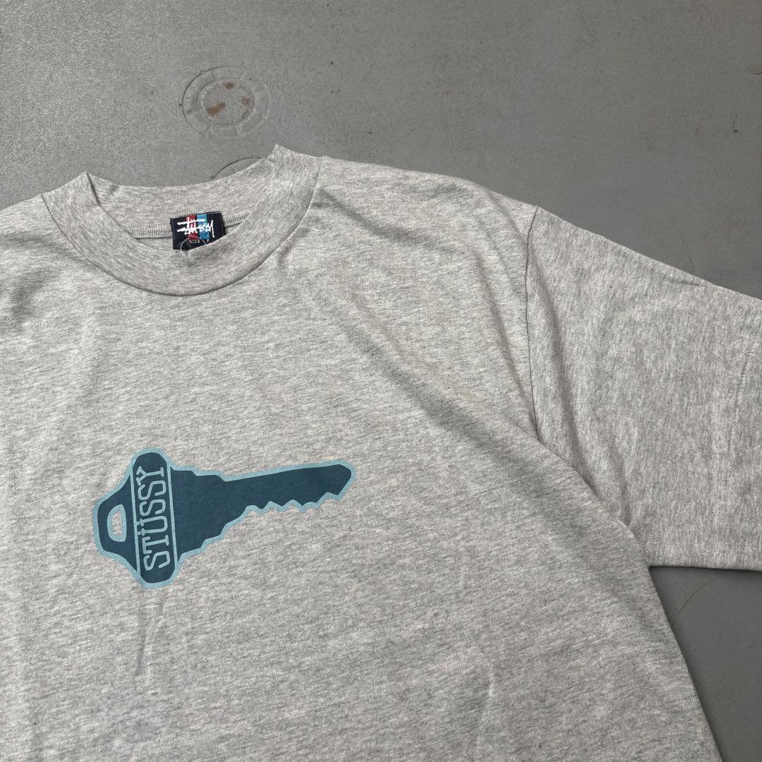 90s OLD Stussy KEY USA製 名作　半袖　tシャツ　メンズ