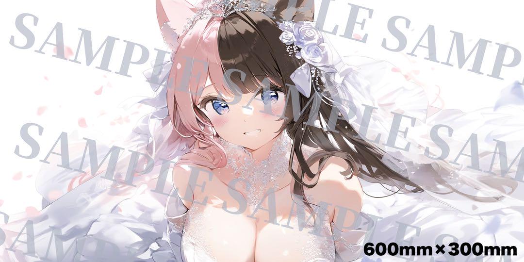 橘ひなの ひなーの ウェディング プレイマット ぶいすぽっ！ q_q