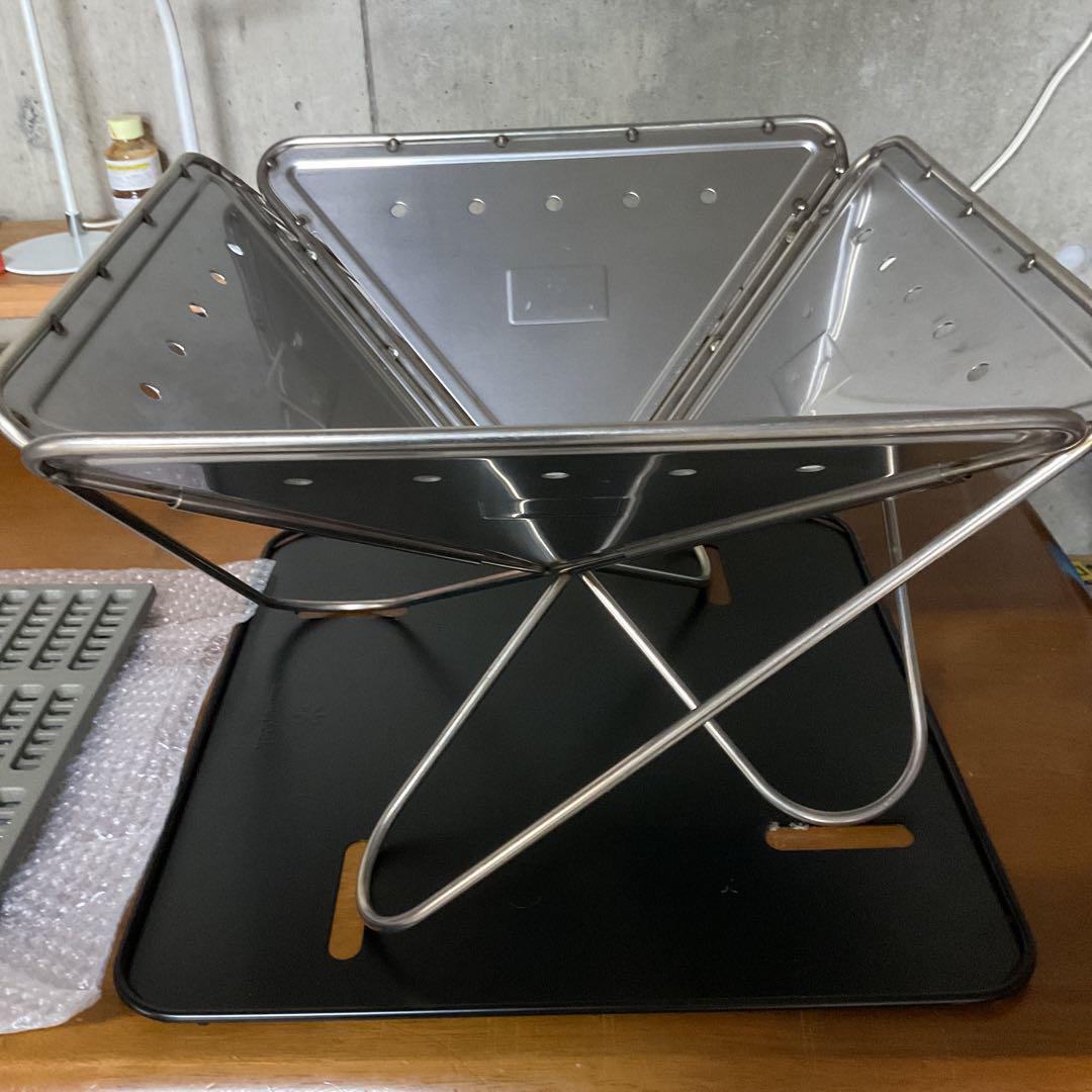 新品・焚火台 L スターターセット+炭床M Pro スノーピーク 画像3