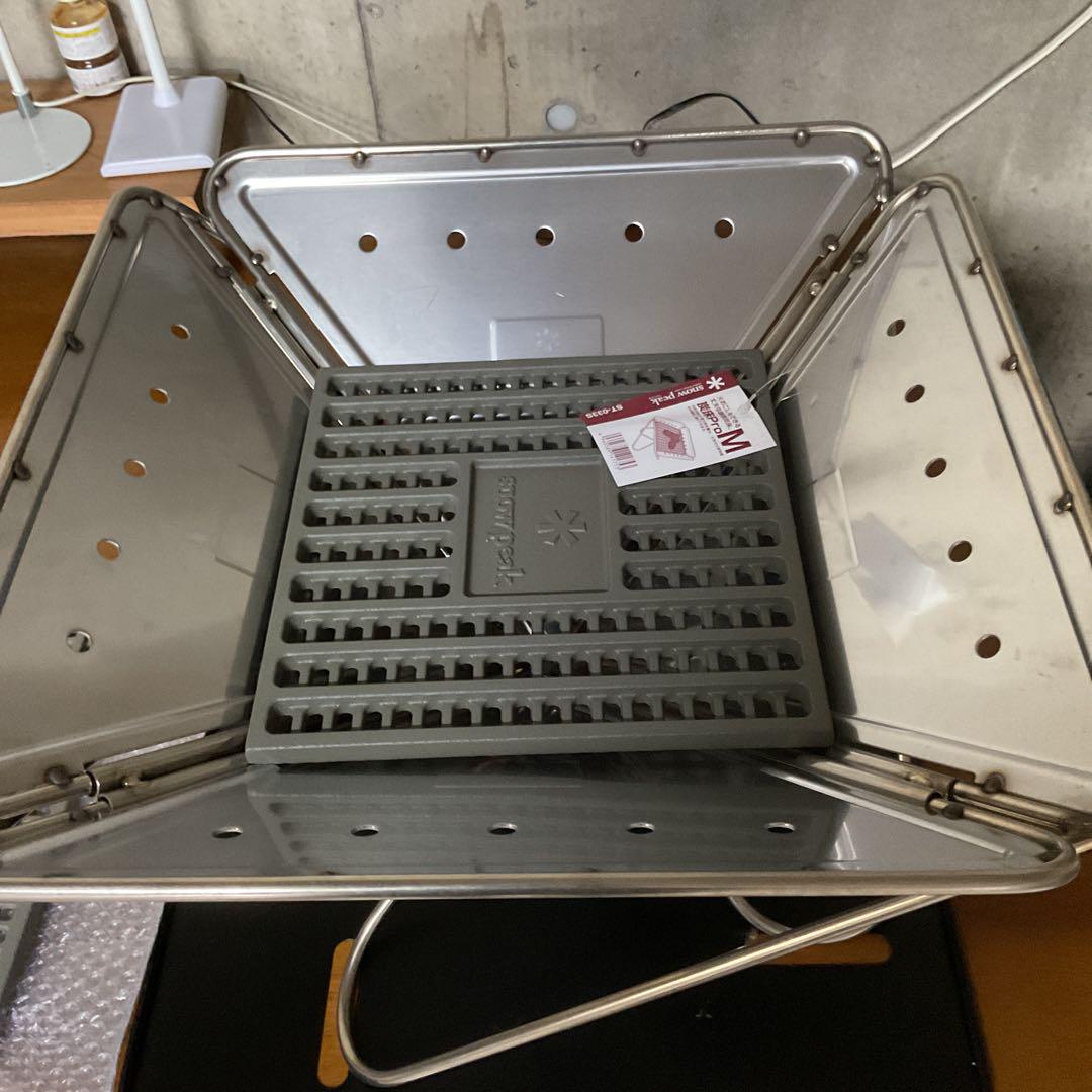 新品・焚火台 L スターターセット+炭床M Pro スノーピーク 画像5