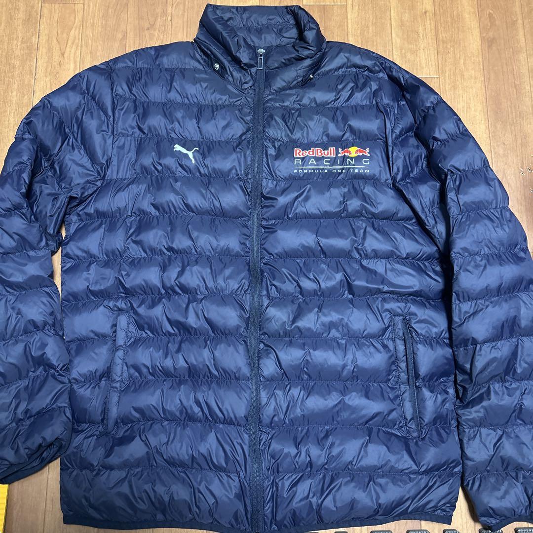 Puma Red Bull Racing Jacket ネイビー　悠太 PUMA Red Bull Racing ベンチコート XL ネイビー - メルカリ