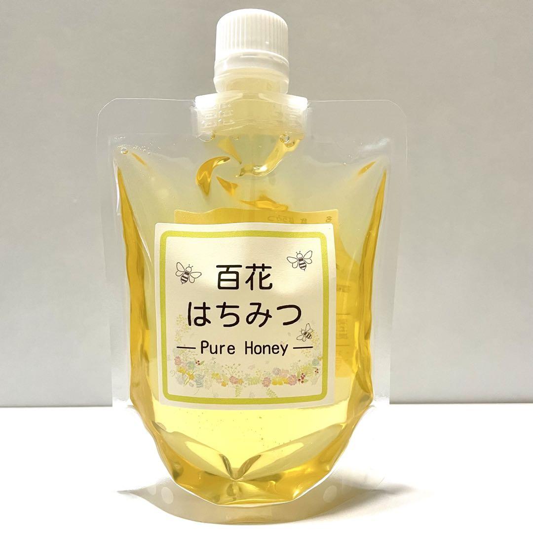 国産〈信州産〉天然はちみつ 新蜜 春【百花はちみつ】300g
