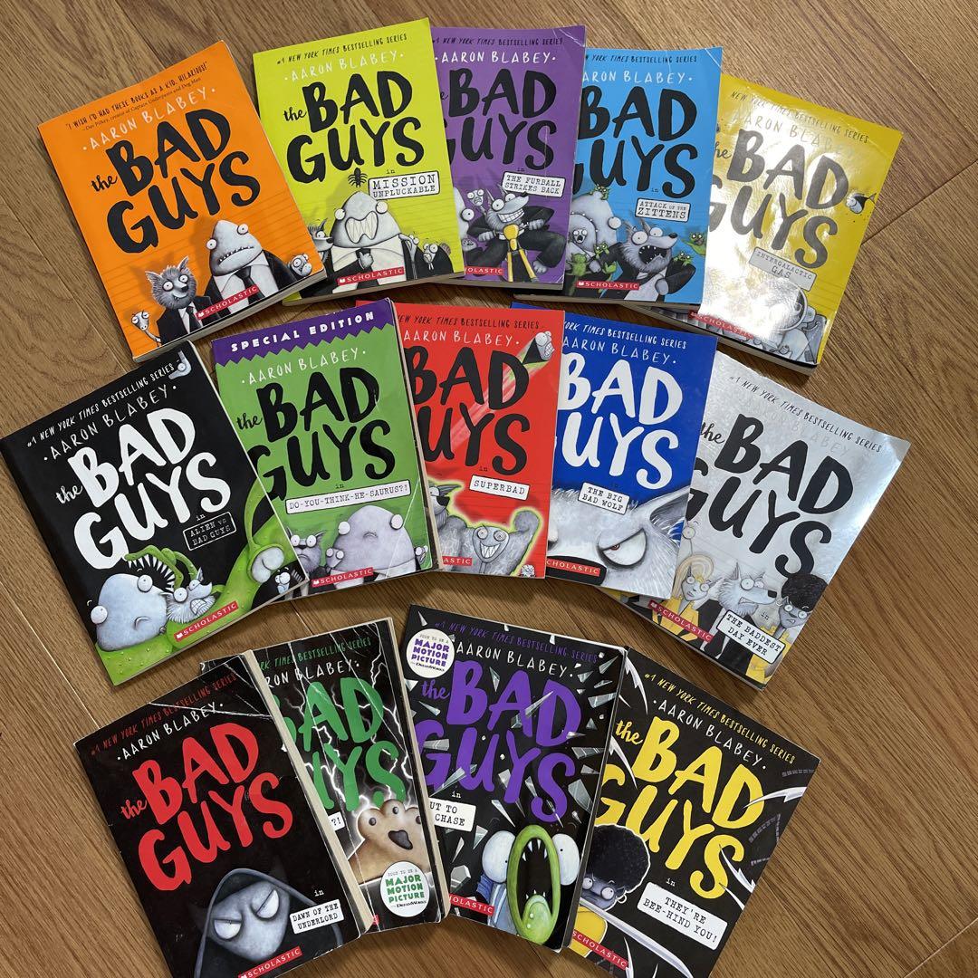 THE BAD GUYS バッドガイズ 英語 マンガ 1-14巻