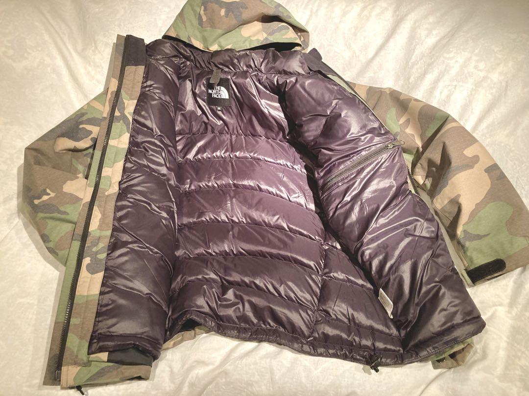 NORTHFACE ノースフェイス インナーダウン パーカー 3WAY 迷彩 NORTHFACE ノースフェイス インナーダウン パーカー 3WAY 迷彩