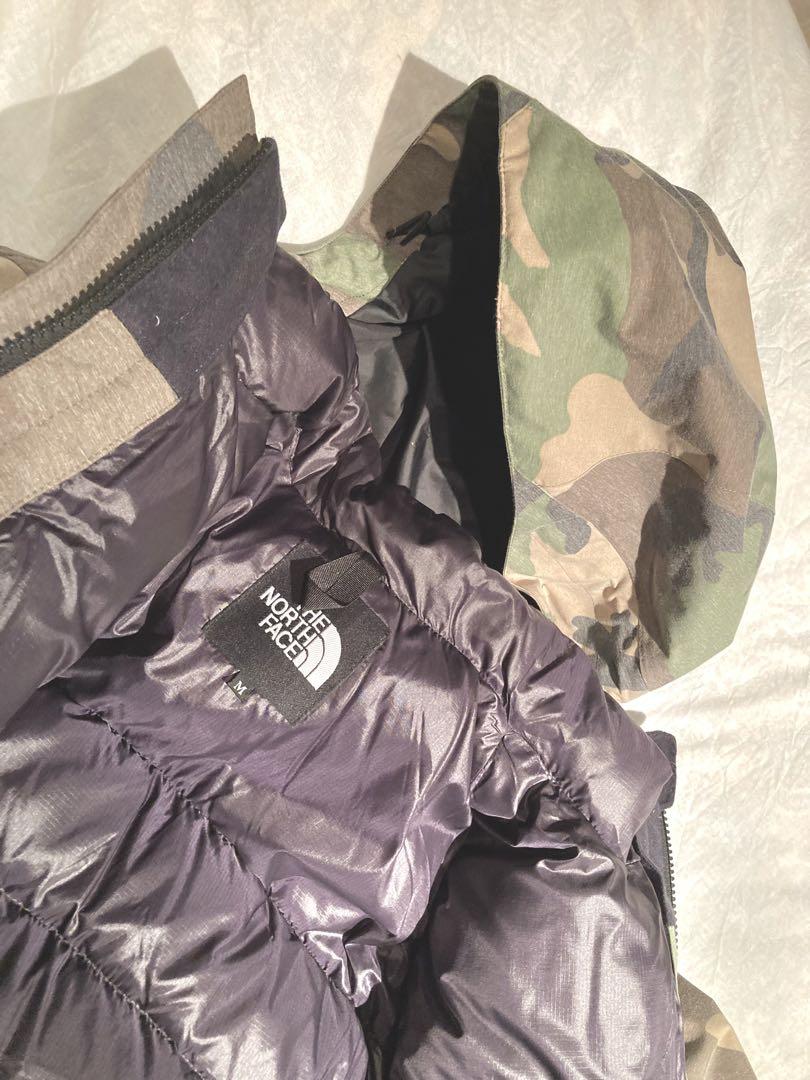 NORTHFACE ノースフェイス インナーダウン パーカー 3WAY 迷彩 NORTHFACE ノースフェイス インナーダウン パーカー 3WAY 迷彩