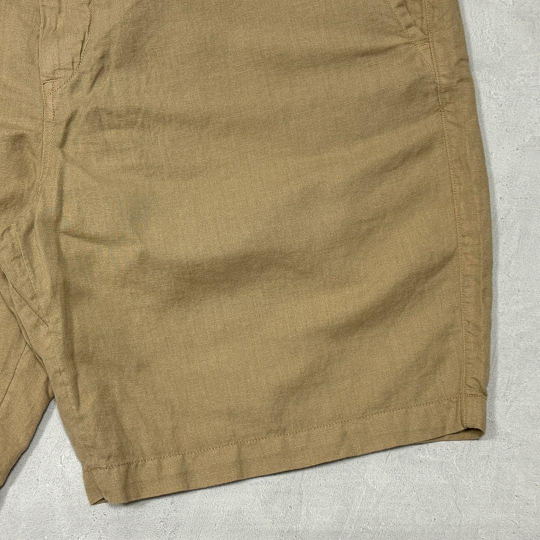 新品 24SS ポロラルフローレン コットンリネン チノショーツ ベージュ