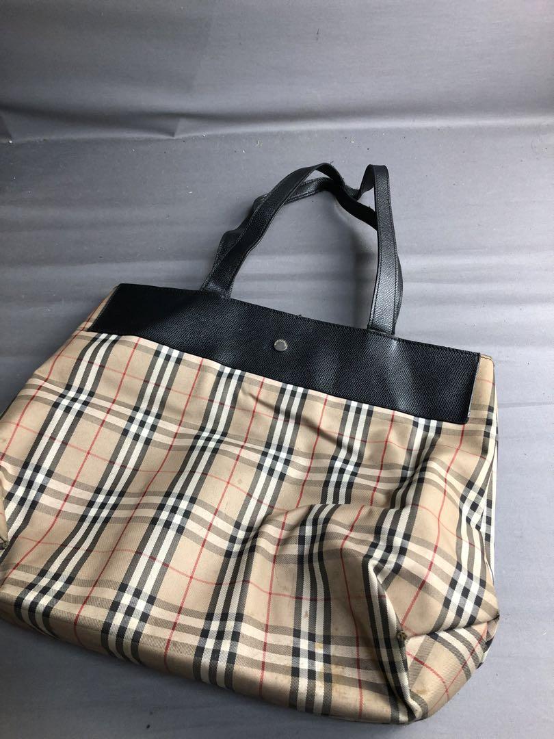 ■ Burberry トートバッグ　ノバチェック