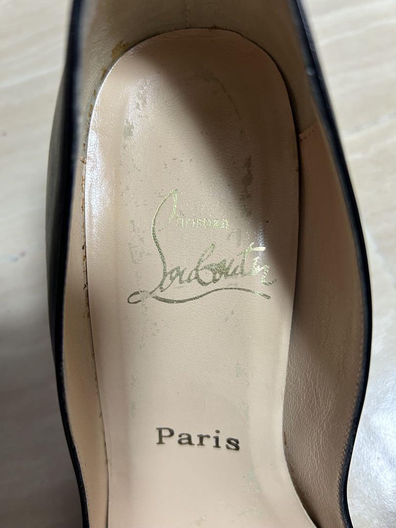 Christian Louboutin ブラック ハイヒール - メルカリ