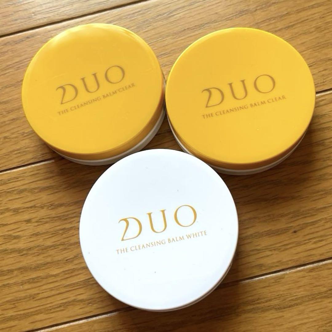 ☆新品☆DUO クレンジングバーム ホワイトEX・クリアEX（計3個