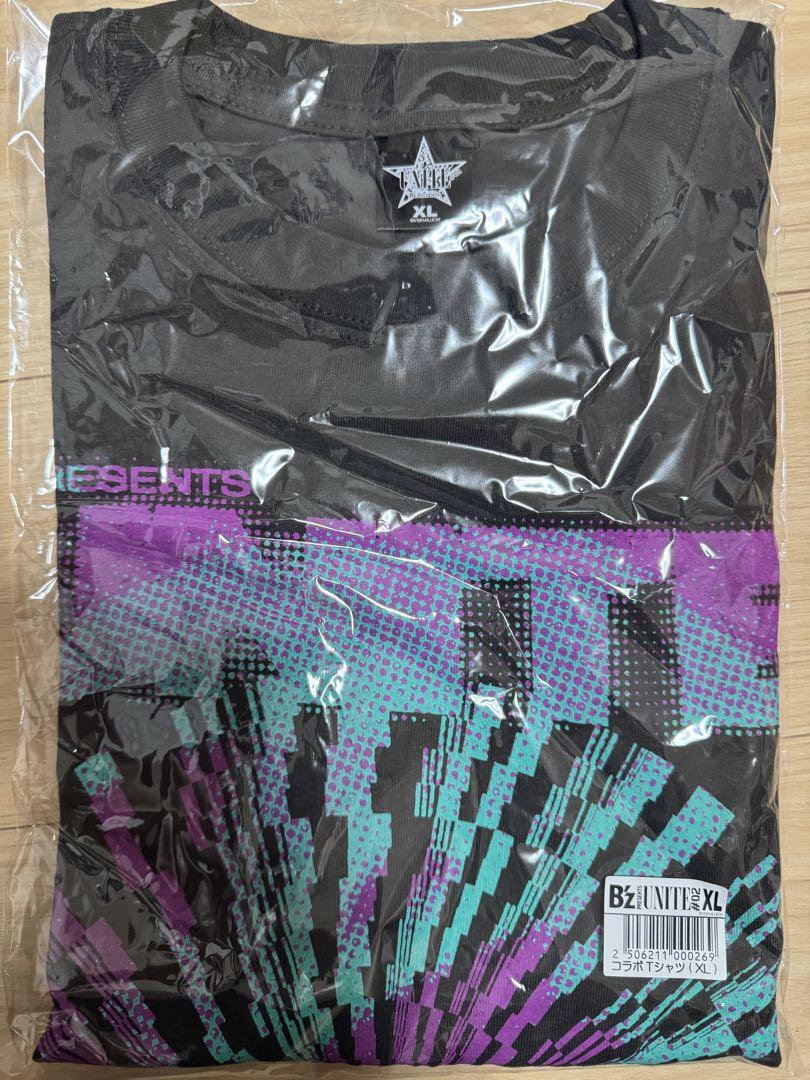 B'z UNITE #02 限定 コラボ Tシャツ 6/29 ワンオク M XLサイズ B'z UNITE #02 コラボTシャツ 29日 新品 ワンオク