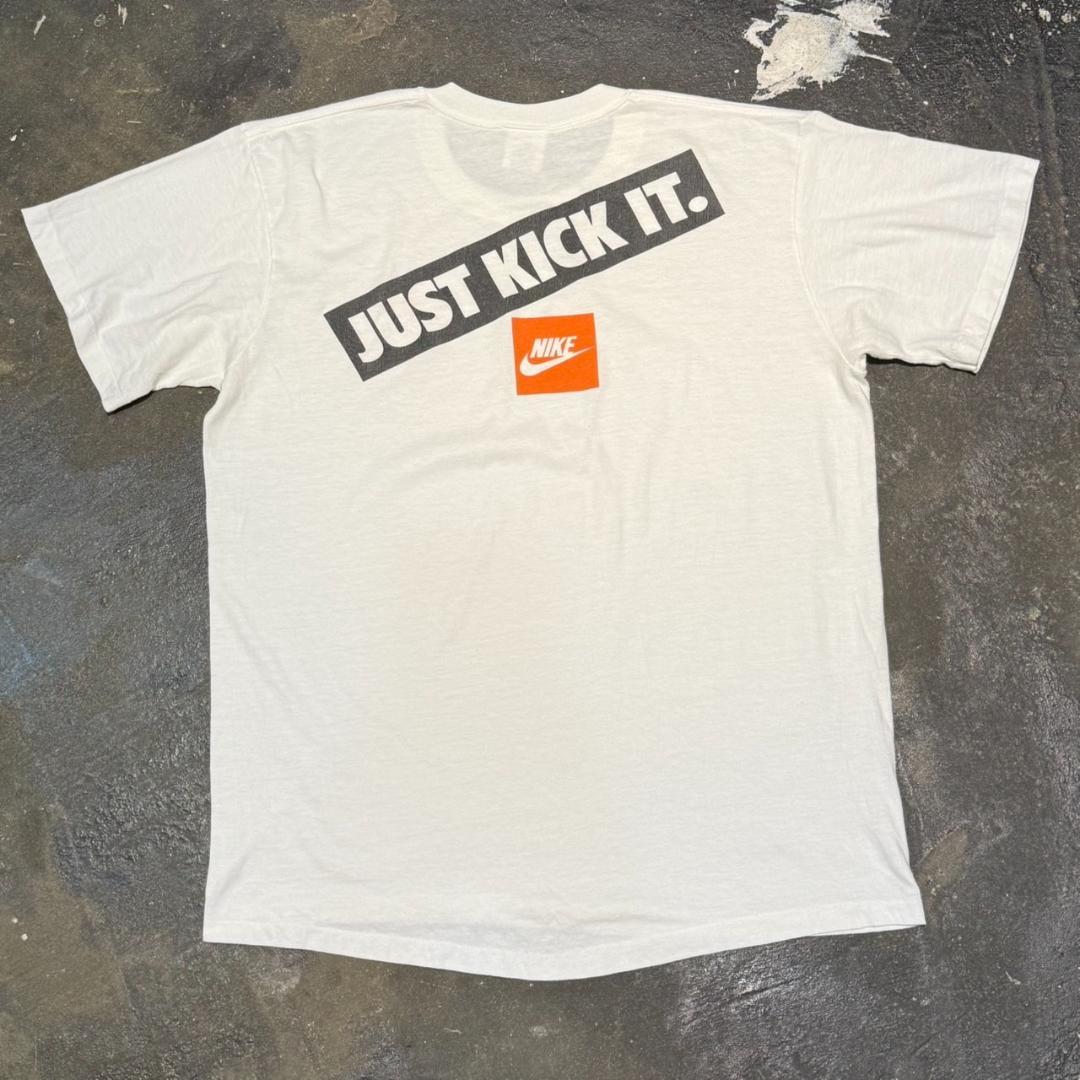 90s USA製 NIKE JUST KICK IT ヴィンテージTシャツ XL
