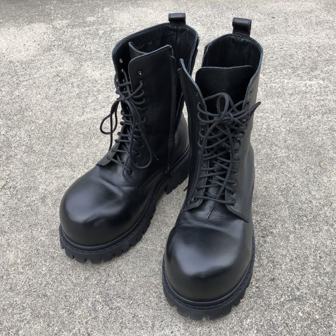 直営購入 balenciaga バレンシアガ stomper ストンパー ブーツ