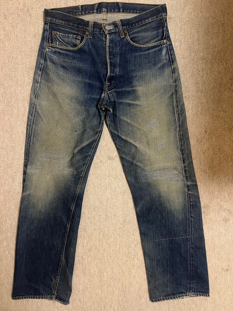 60s levi's 501 BIGE ビッグE W32 L32ゴールデンサイズ