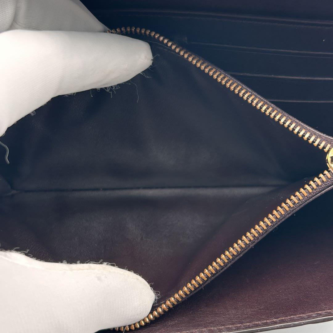 Louis Vuitton ルイヴィトン 長財布 ポルトフォイユサラ ヴェルニ