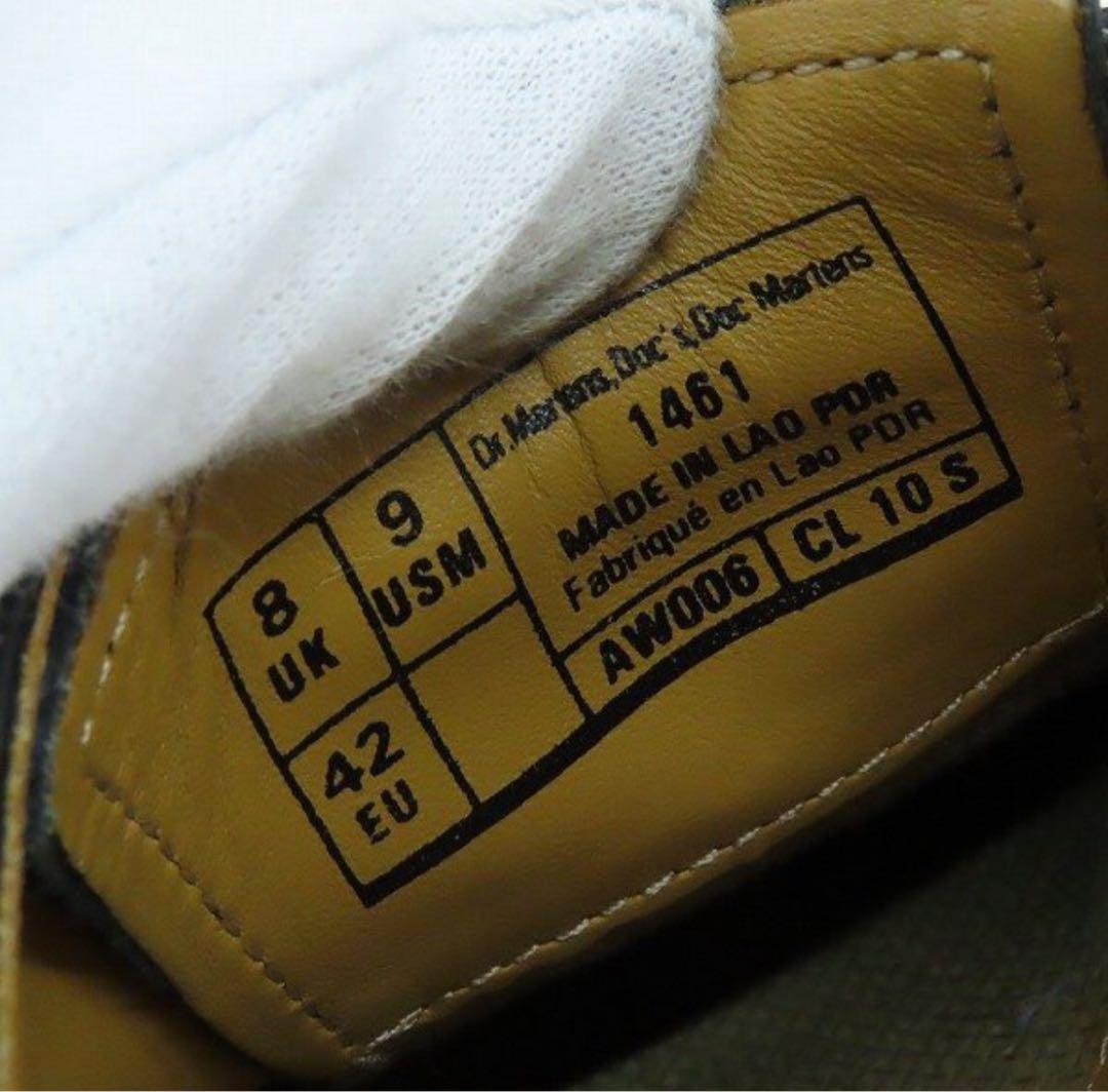 Dr.Martens ドクターマーチン 3ホールシューズ1461 黒27.0