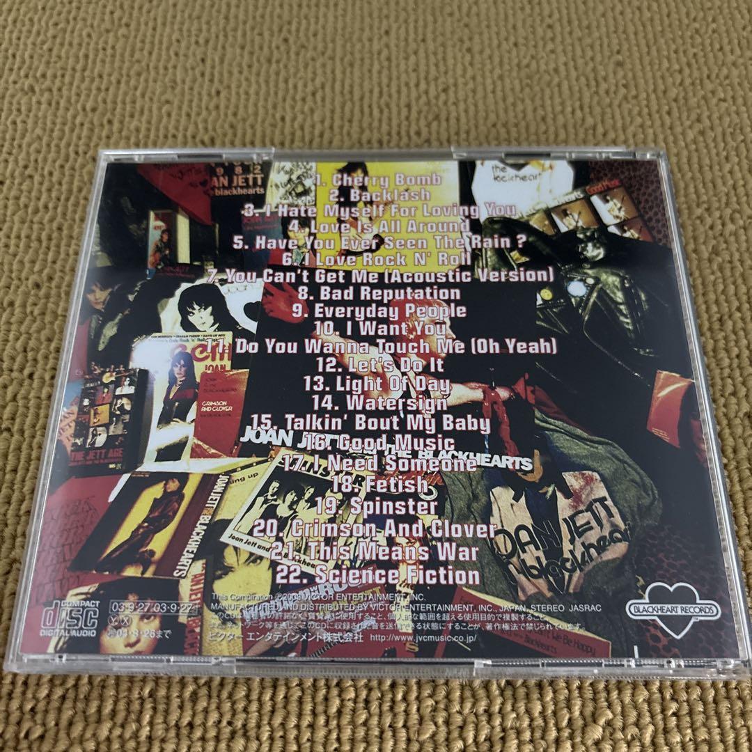 国内盤！JETT ROCK / Joan Jett / グレイテスト・ヒッツ Joan Jett And The Blackhearts – Jett Rock - Greatest Hits Of