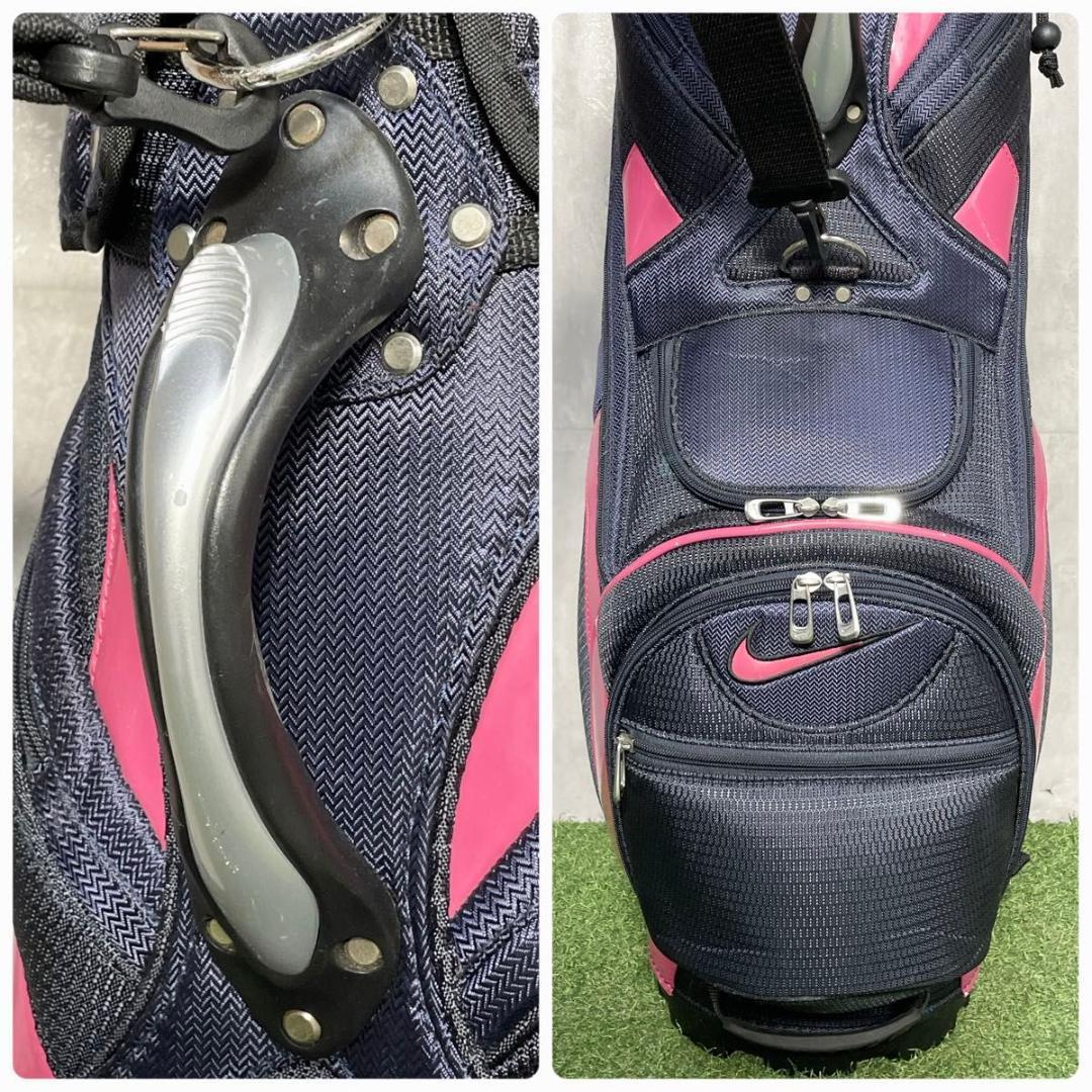 NIKE ナイキ キャディバッグ ゴルフバッグ レディース ピンク