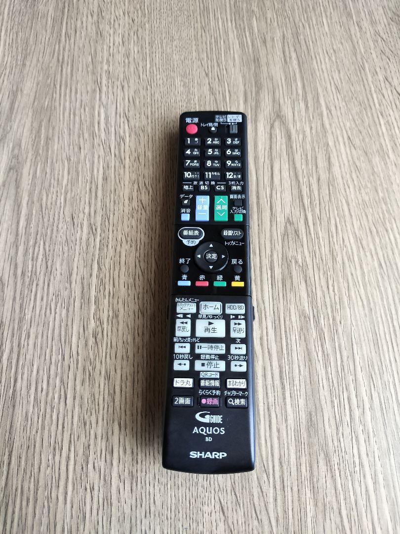 SHARP アクオス ブルーレイディスクレコーダー BD-W580