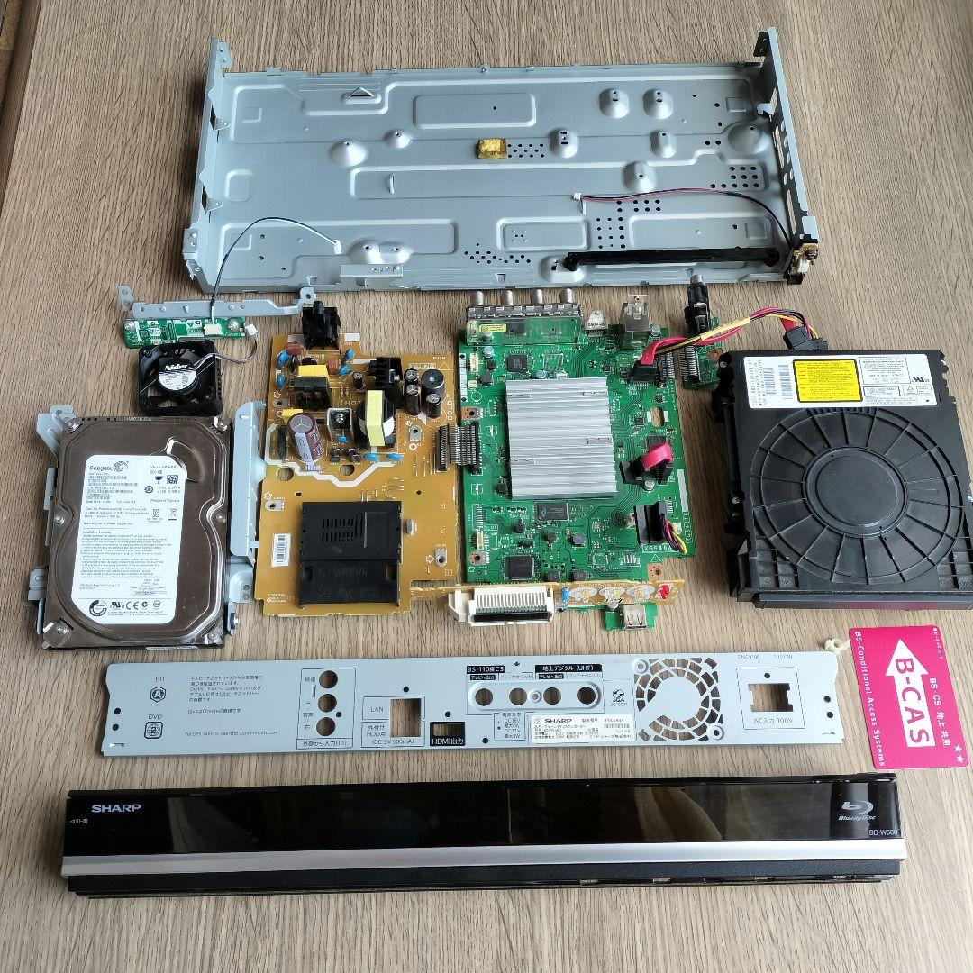 SHARP アクオス ブルーレイディスクレコーダー BD-W580