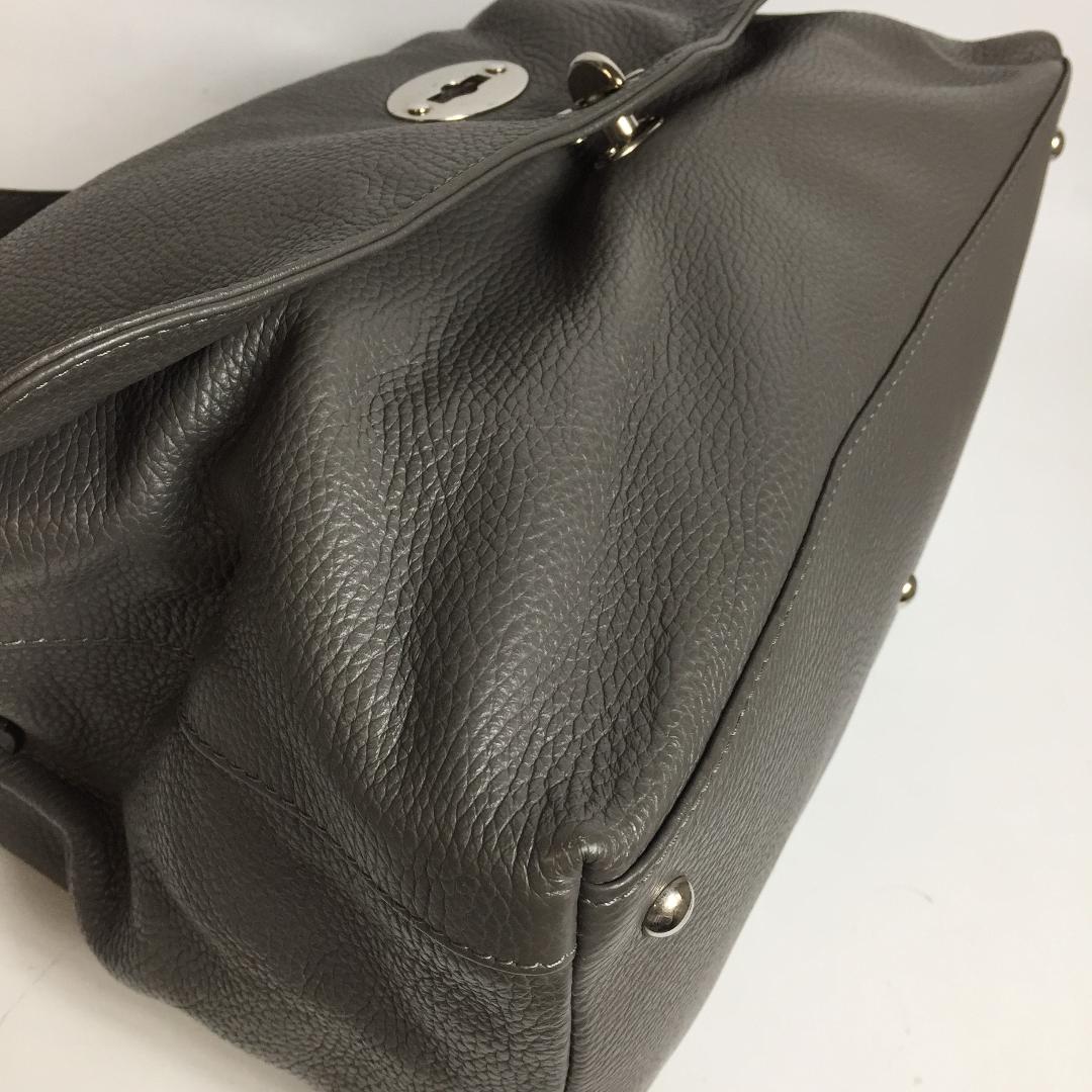 新品超激安 ザネラート 2WAY ハンドバッグ ショルダーバッグ グレー GY331 X8zDo-m69186356778 新作登場安い