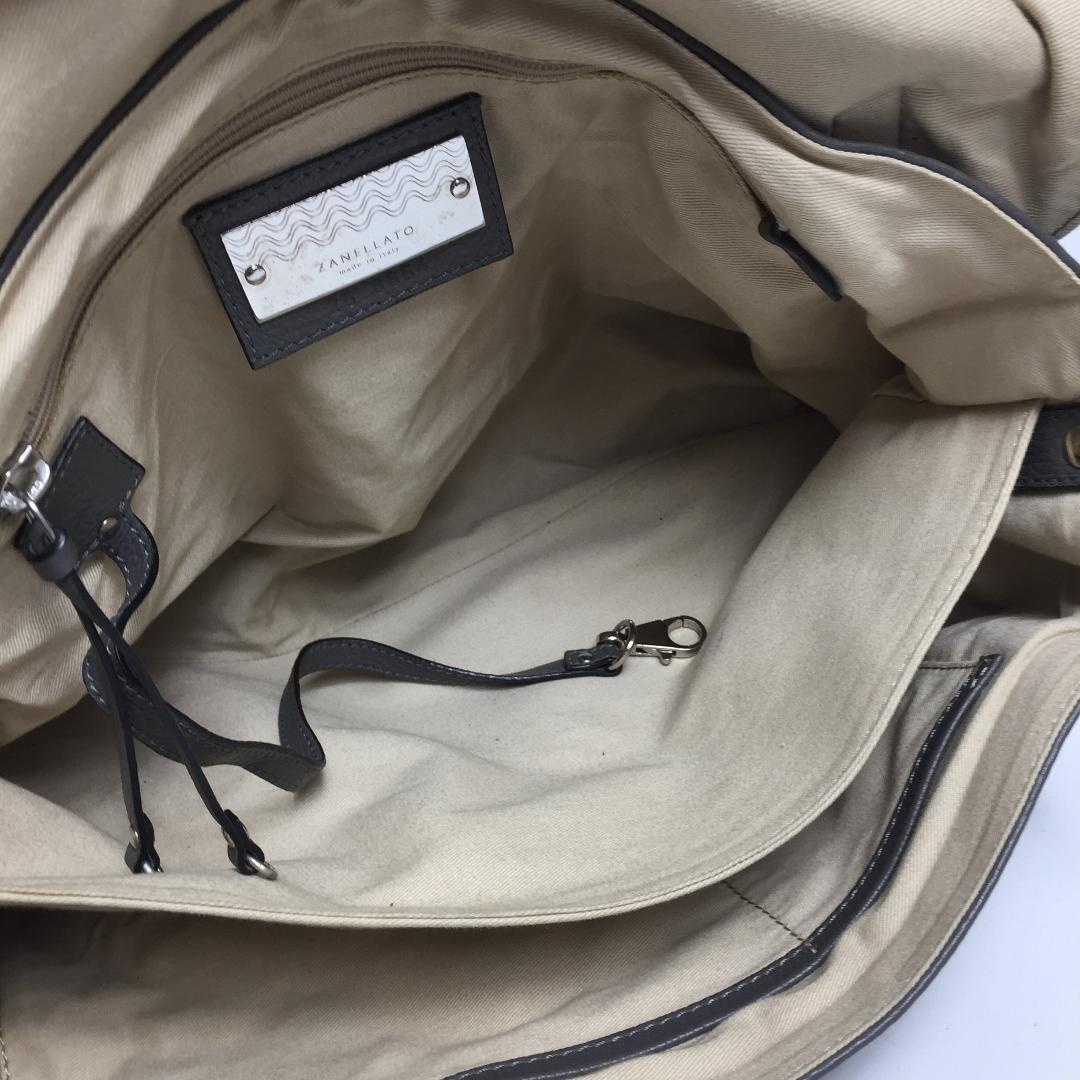 新品超激安 ザネラート 2WAY ハンドバッグ ショルダーバッグ グレー GY331 X8zDo-m69186356778 新作登場安い