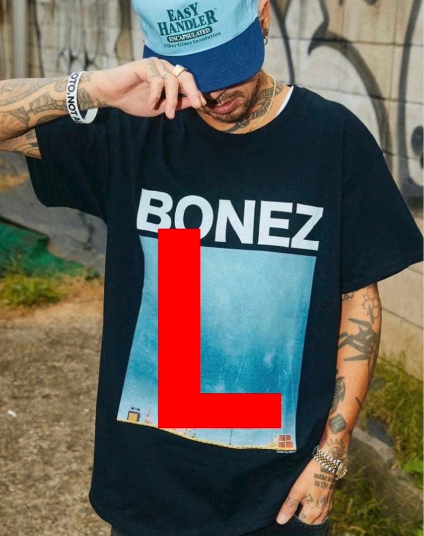 the BONEZ ツアーTシャツ Lサイズ 黒 rize jsf JESSE - メルカリ