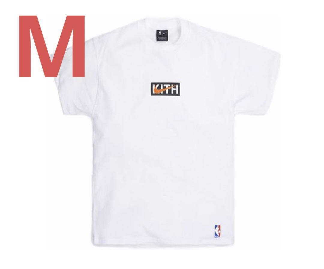 【即完売‼️】 KITH NIKE knicks Tシャツ　ホワイト Mサイズ