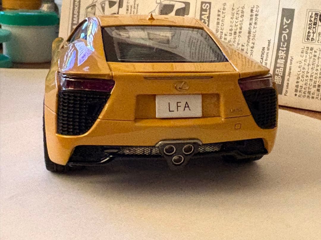 Lexus LFA 1/24スケールモデル パールマイカ塗装